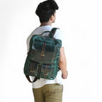 Timeless Luxurious Leather Everyday City Backpack