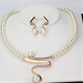 Wave Pearl Jewellery Set