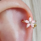 Sparkling Cubic Zirconia Ear Cuff