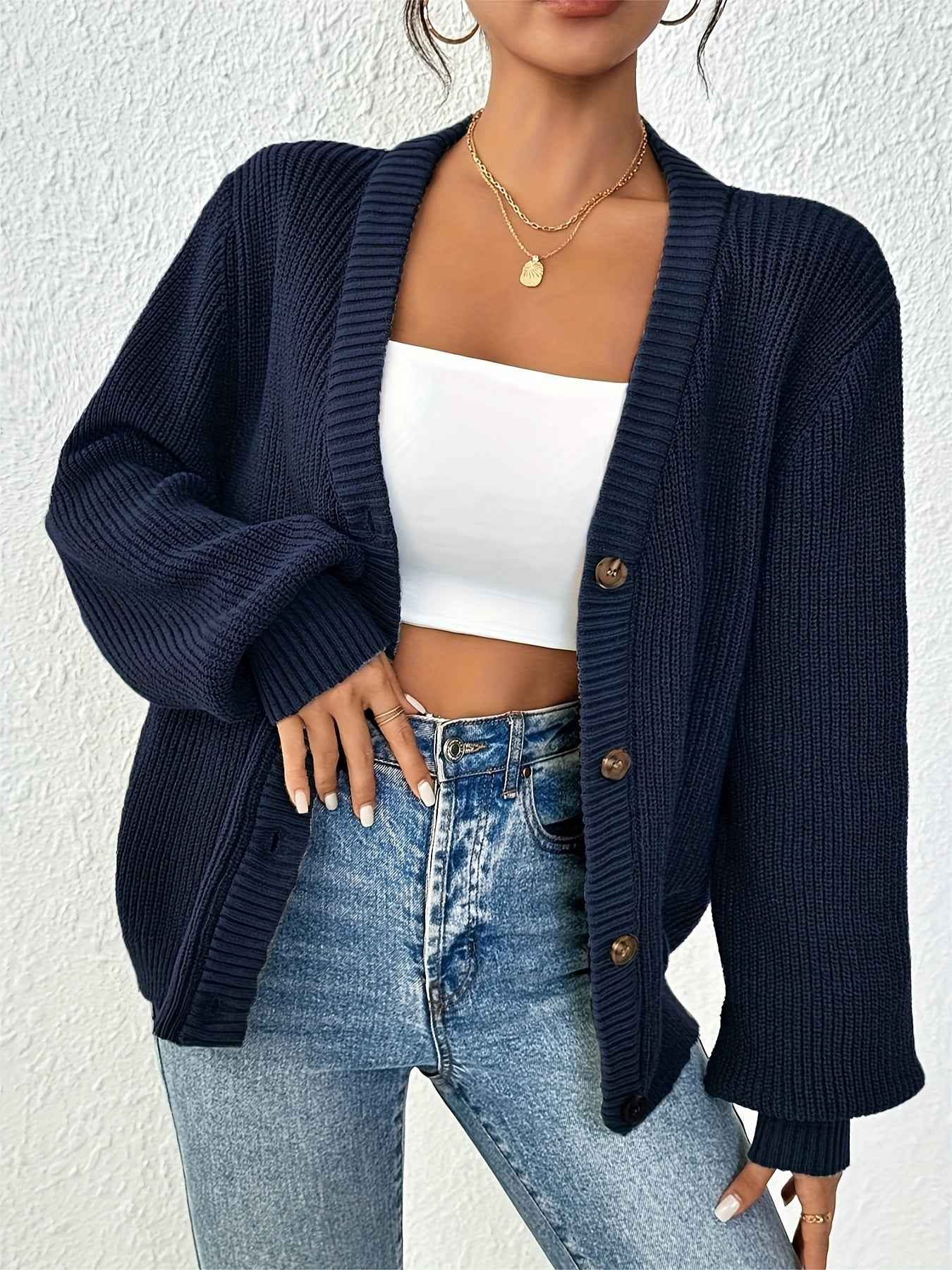 Longline Draped Cardigan for Layering Over Dresses