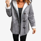 Water Repellent Fleece Lined Jacket with Button Front