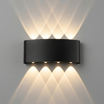 Indoor/Outdoor Aluminum LED Wall Lamp – IP65 Waterproof Decorative Sconce