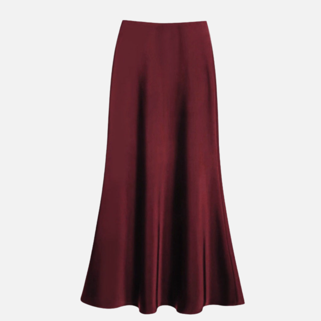 Flowing Woven Midi Skirt