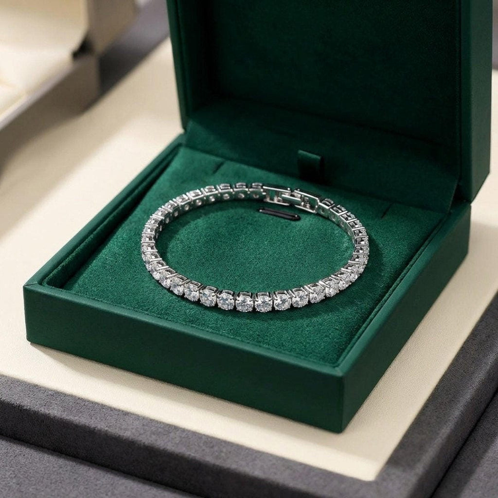 Stone Tennis Bracelet in Two Lengths