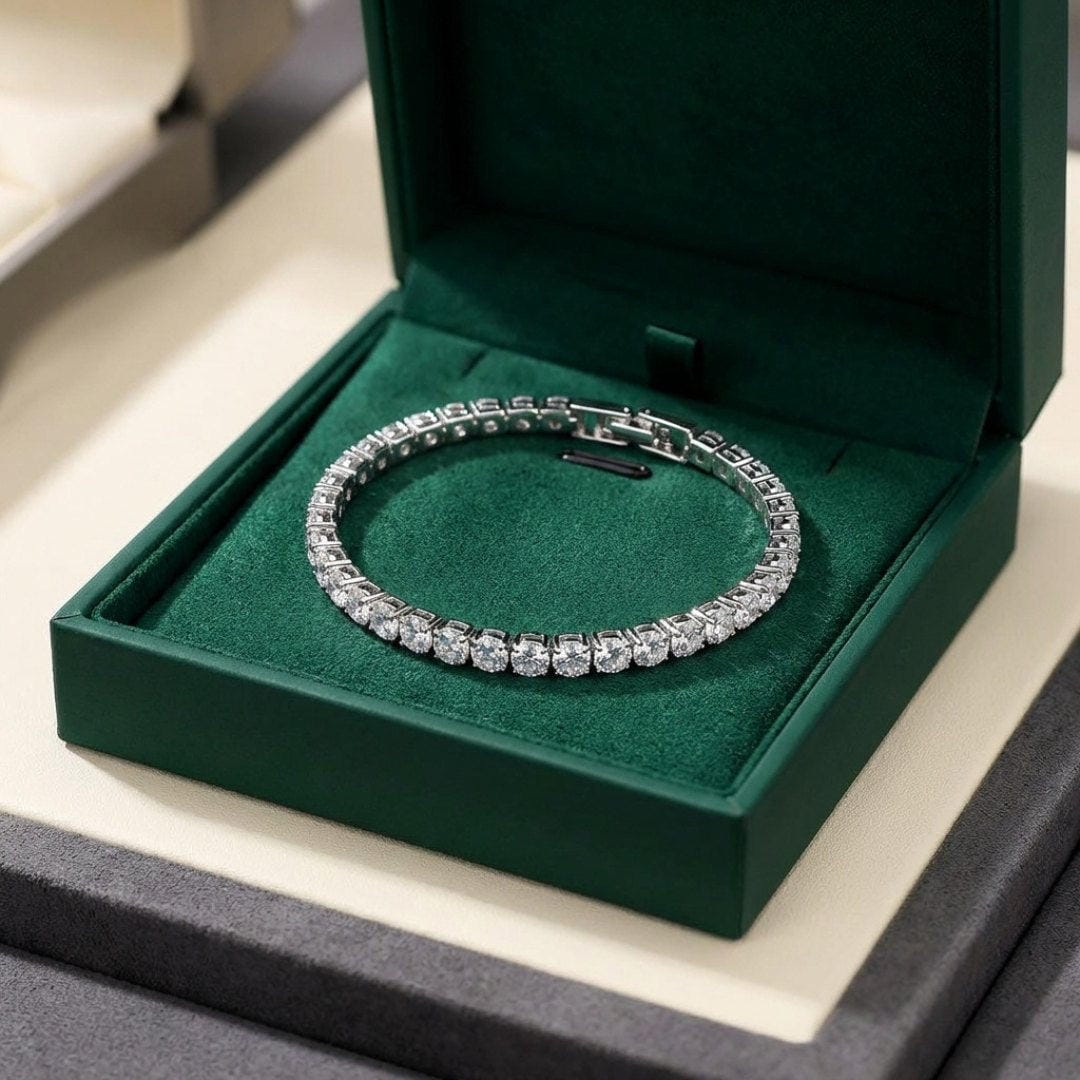 Stone Tennis Bracelet in Two Lengths