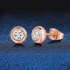 Classic Bezel Earrings