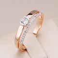 Bright Layered Ring