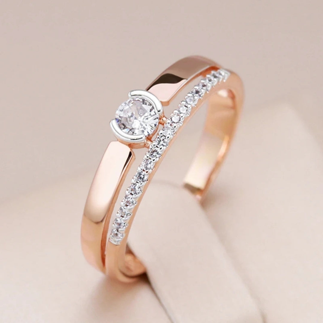 Bright Layered Ring