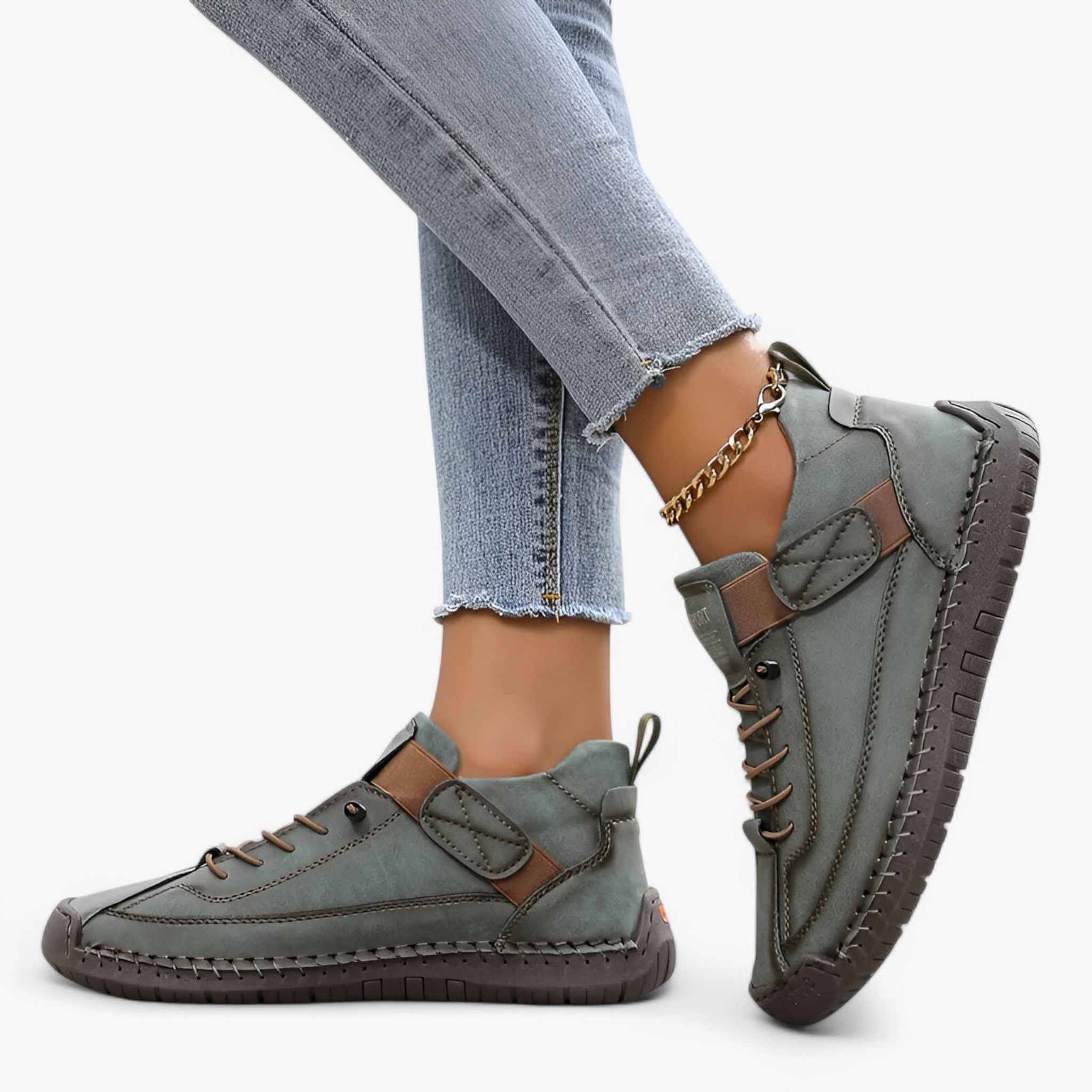 Zachte comfortschoenen met antislipzool en gedempt voetbed