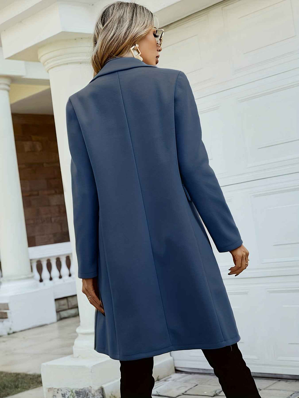 Timeless Tailored Coat with a Clean Longline Silhouette