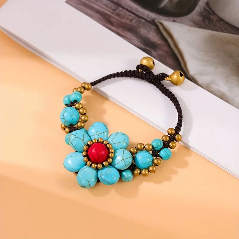 Turquoise Blossom Bracelet