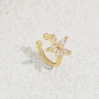 Sparkling Cubic Zirconia Ear Cuff