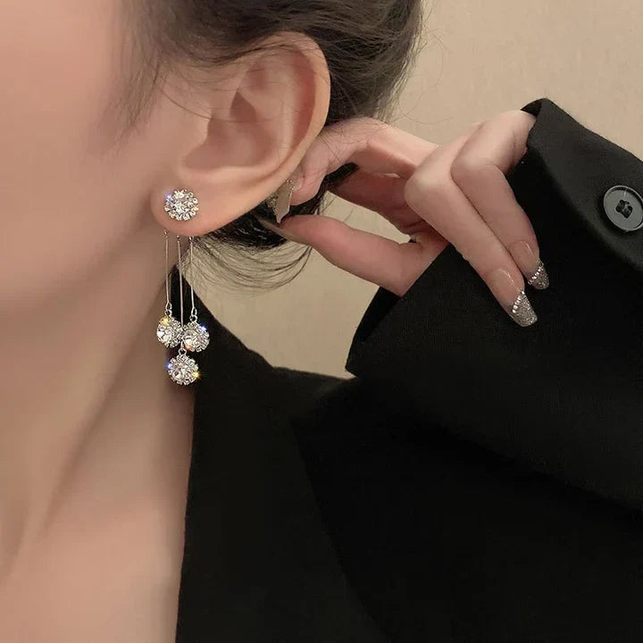 Crystal Mini Drop Earrings