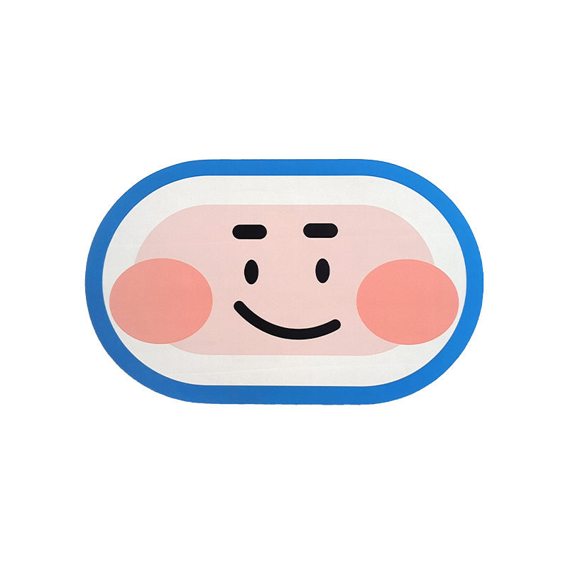 Cartoon Diatom Mud Anti-Slip Bathroom Mat – Absorbent, 40x60cm