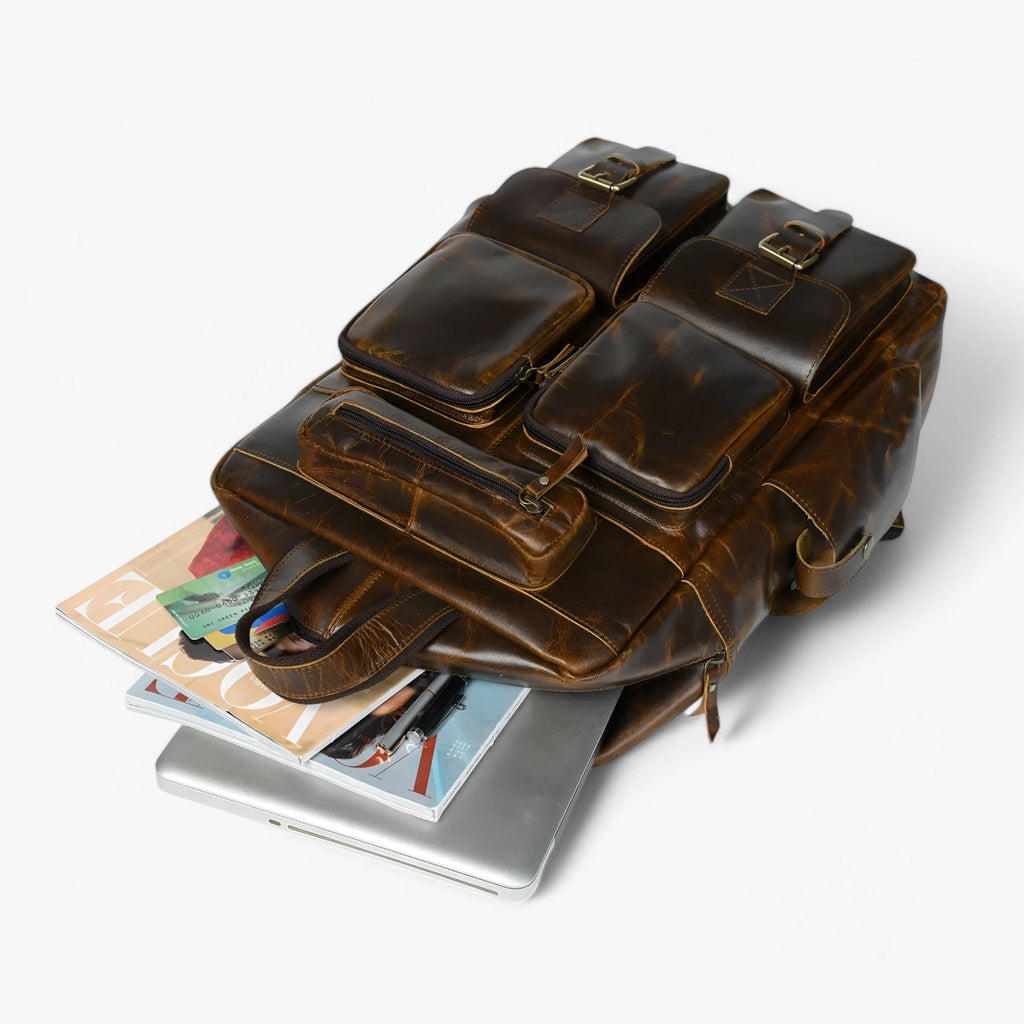 Sleek Multifunctional Backpack for Work, Travel and Everyday