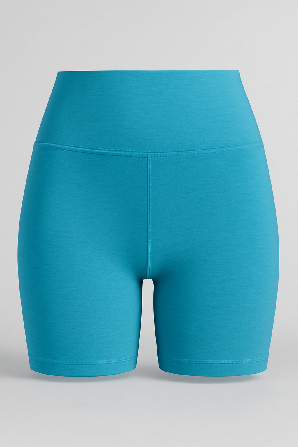 High-waist sportshort met binnenbeenlengte van 3 inch en stretch