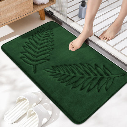 Memory Foam Bathroom Mat – Absorbent, Non-Slip, Multi-Size, Machine Washable