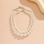 Classic Double Pearl Necklace