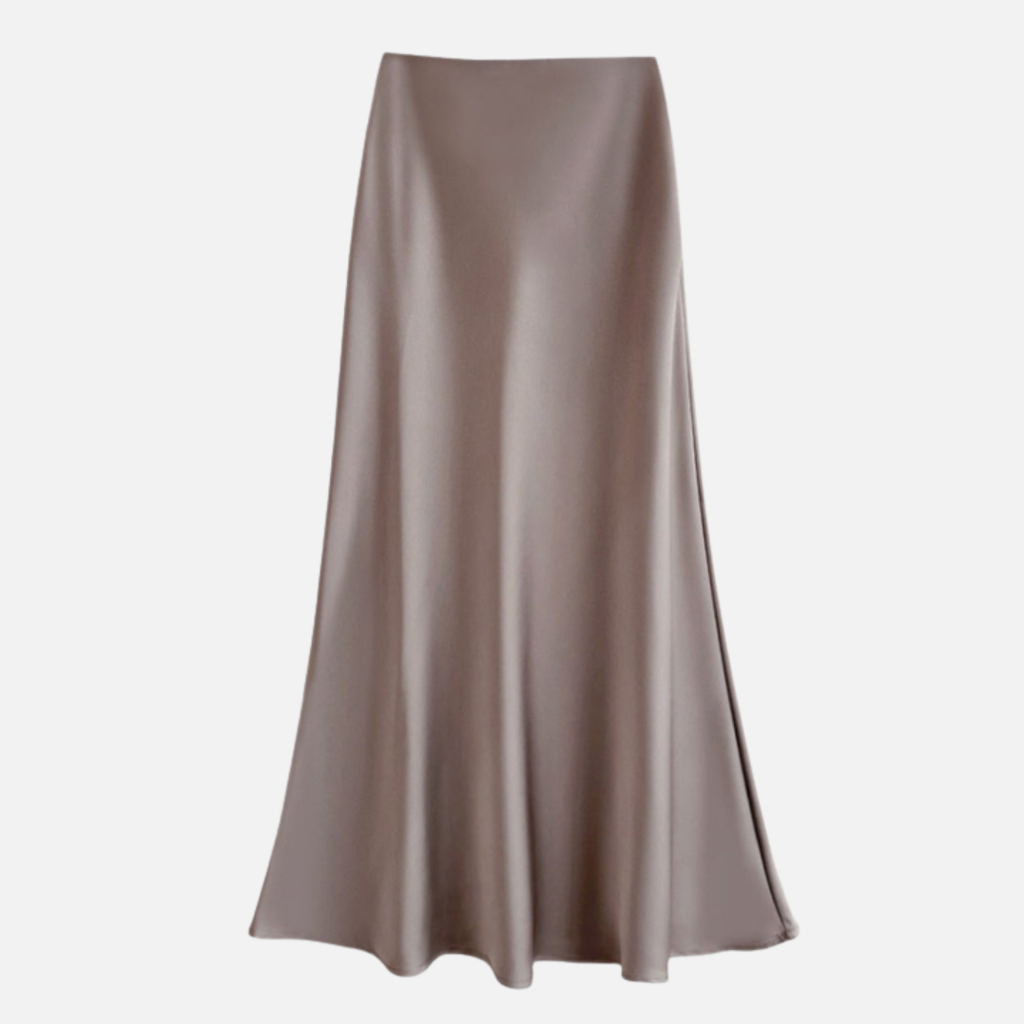 Flowing Woven Midi Skirt