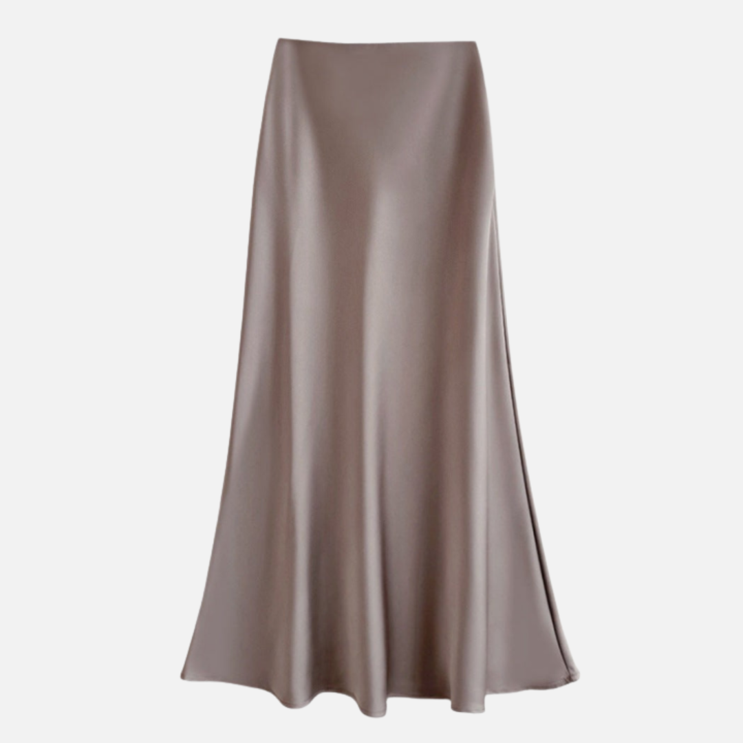 Flowing Woven Midi Skirt