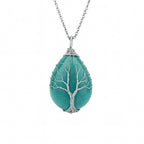 Tree of Life Stone Necklace