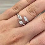 Triple Marquise Wrap Ring