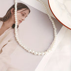 Verstelbare ketting met imitatieparels