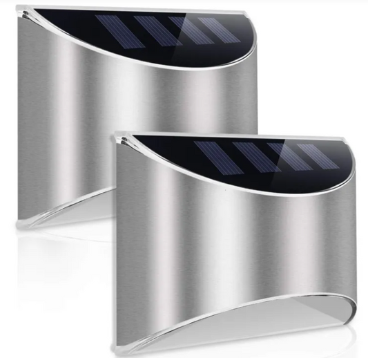 Solar Step Lights – Outdoor LED Stair & Pathway Light for Garden, Patio & Balcony