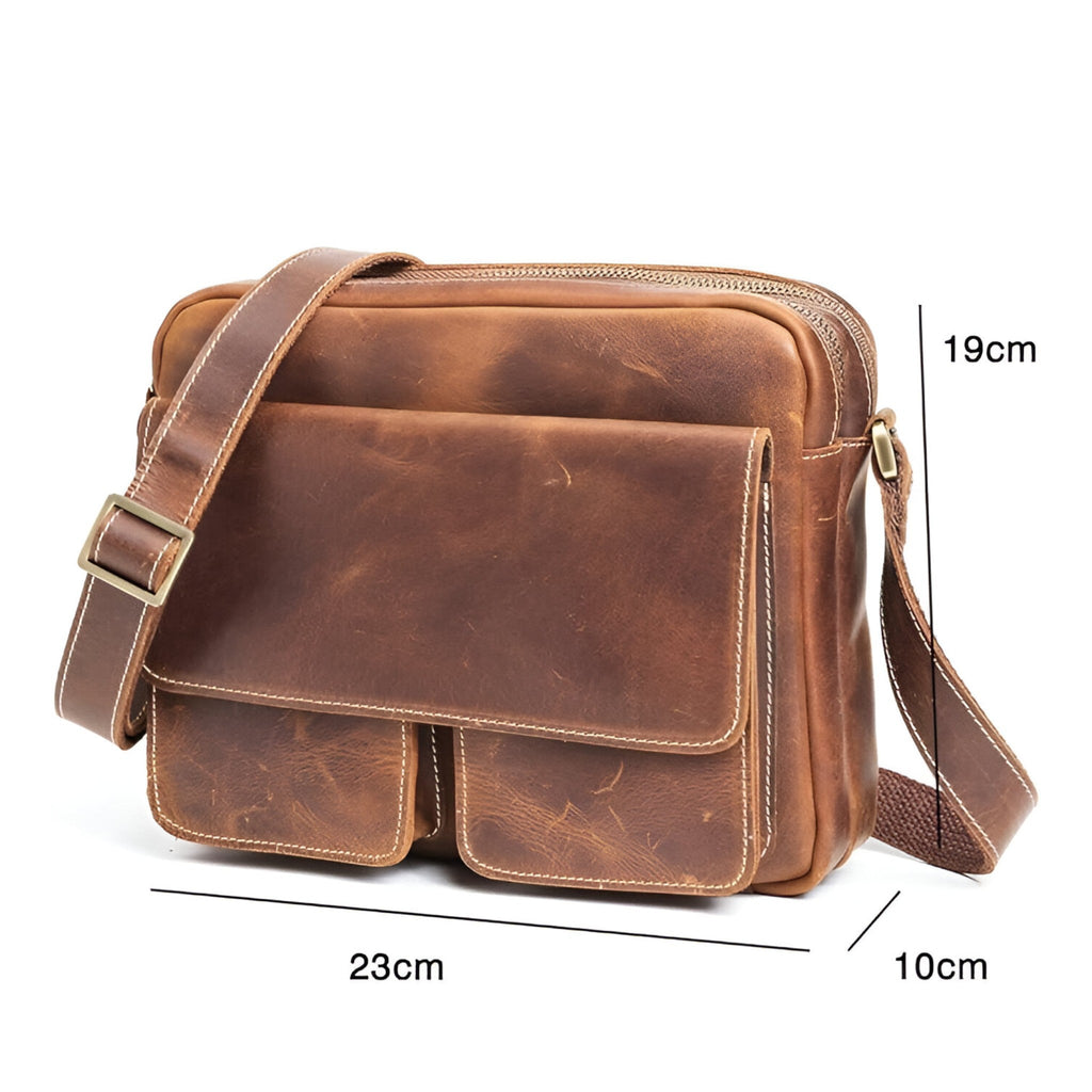 Men's Vintage-Style Elegant Messenger Bag