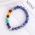 Rainbow Bridge Seven-Colour Bead Memorial Bracelet
