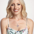Hummingbird Necklace and Earrings Set