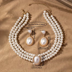 Classic Pearl Strand Jewellery Set