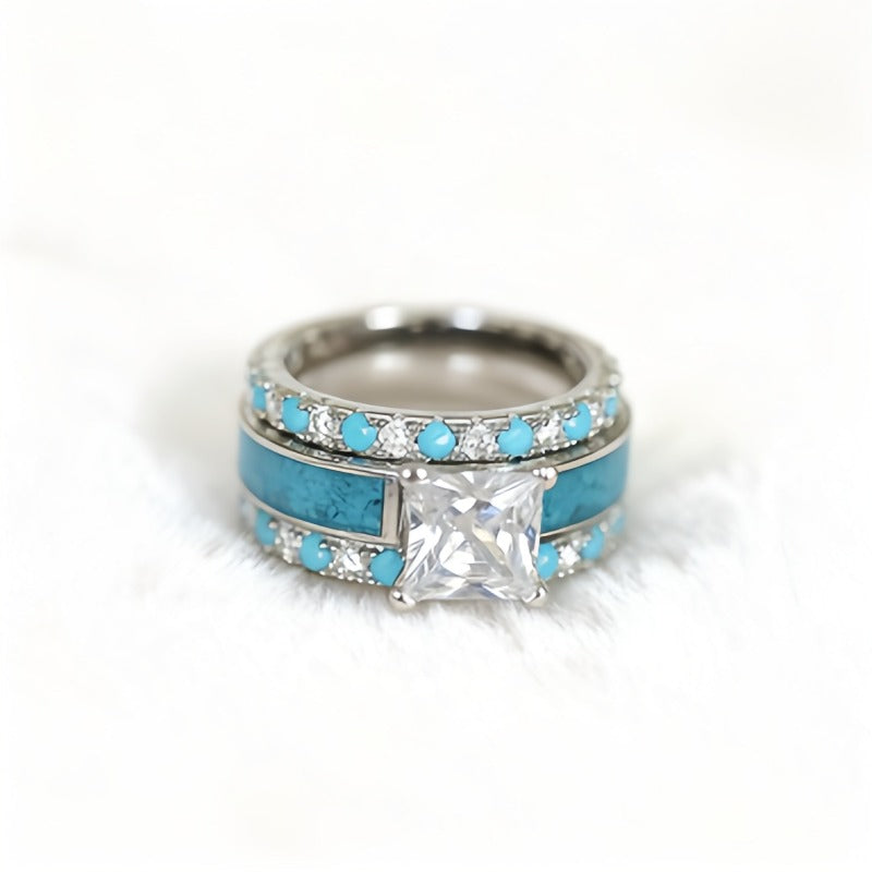 Boho Stacked Gold-Tone Ring