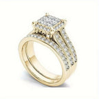 Vintage Stackable Zirconia Bridal Ring