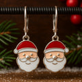 Handbeschilderde kerstmanoorbellen met email
