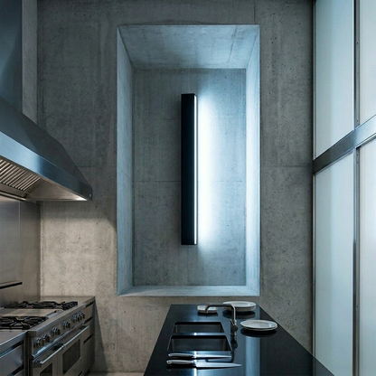 Modern Linear Architectural Wall Sconce - Sleek Outdoor & Indoor Strip Light