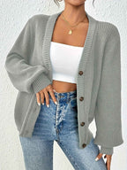Longline Draped Cardigan for Layering Over Dresses
