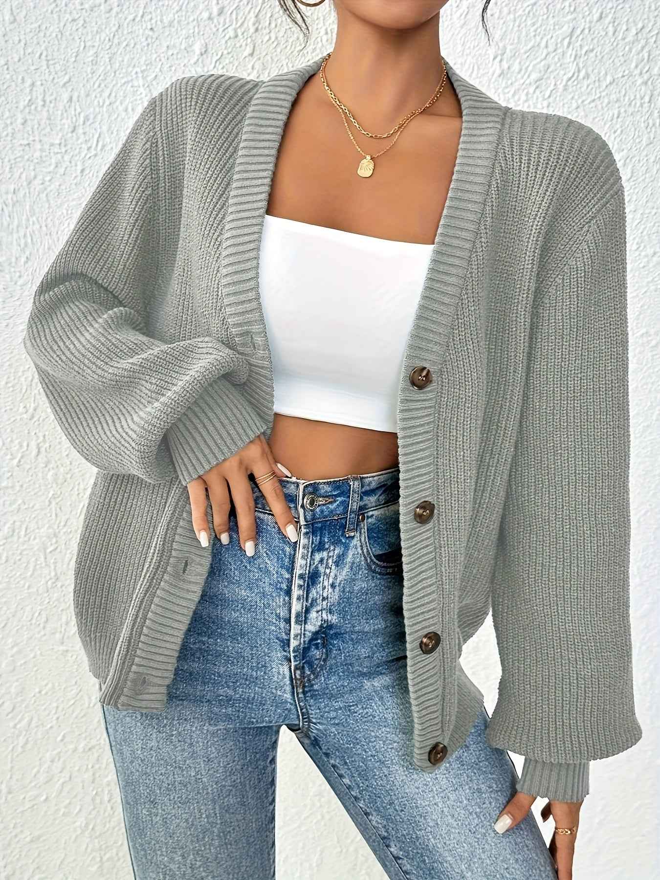 Longline Draped Cardigan for Layering Over Dresses