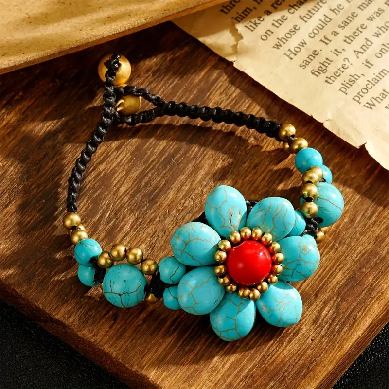 Turquoise Blossom Bracelet