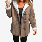 Water Repellent Fleece Lined Jacket with Button Front