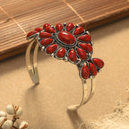 Vintage Bohemian Ethnic Turquoise-Look Bracelet