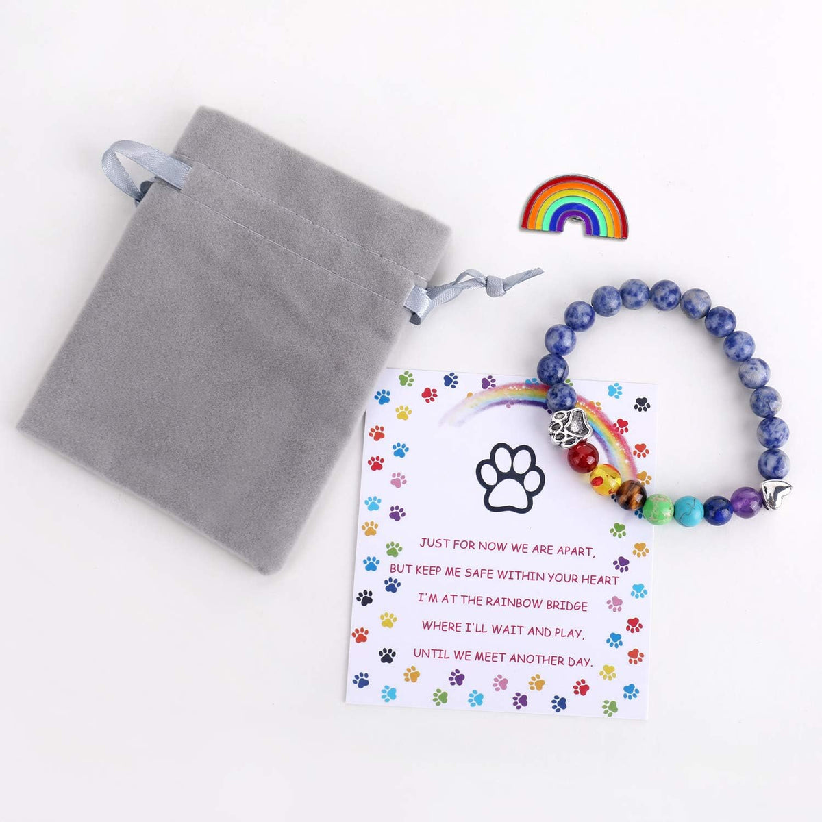 Rainbow Bridge Commemorative Bracelet