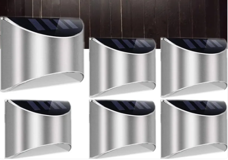 Solar Step Lights – Outdoor LED Stair & Pathway Light for Garden, Patio & Balcony