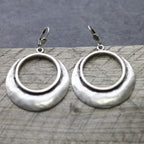 Bohemian Large Open Circle Tribal Hoop Earrings