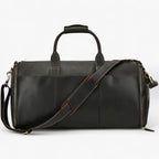 Full-Grain Leather High-Quality Travel Holdall
