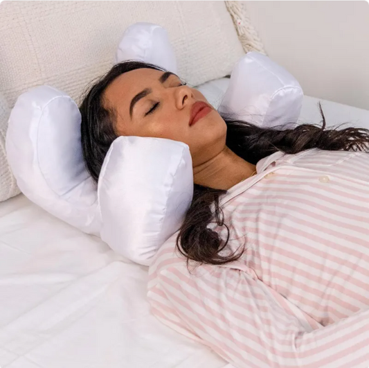 Beauty Sleep Kussen – Zacht Ondersteunend Kussen met Katoenen Overtrek
