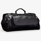 Premium weekendreistas van echt leer, 19 inch