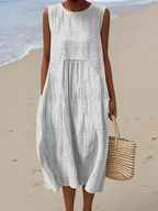 Midi Dress with a Comfortable Relaxed Everyday Fit
