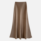 Flowing Woven Midi Skirt