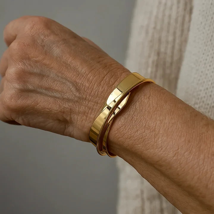 Klassieke bohemian goudkleurige armband